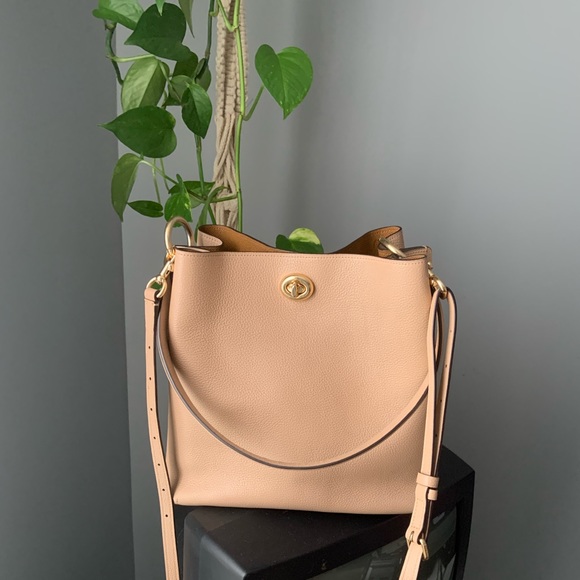 Coach Neutral Charlie Bucket Bag - Picture 1 of 8